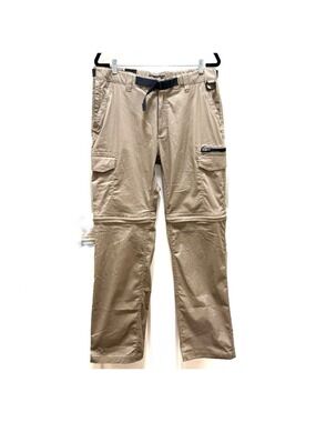 NEW-BC Clothing Men's Cargo Pants Outdoor Convertible‎ Pockets Zipper Pants W 32
